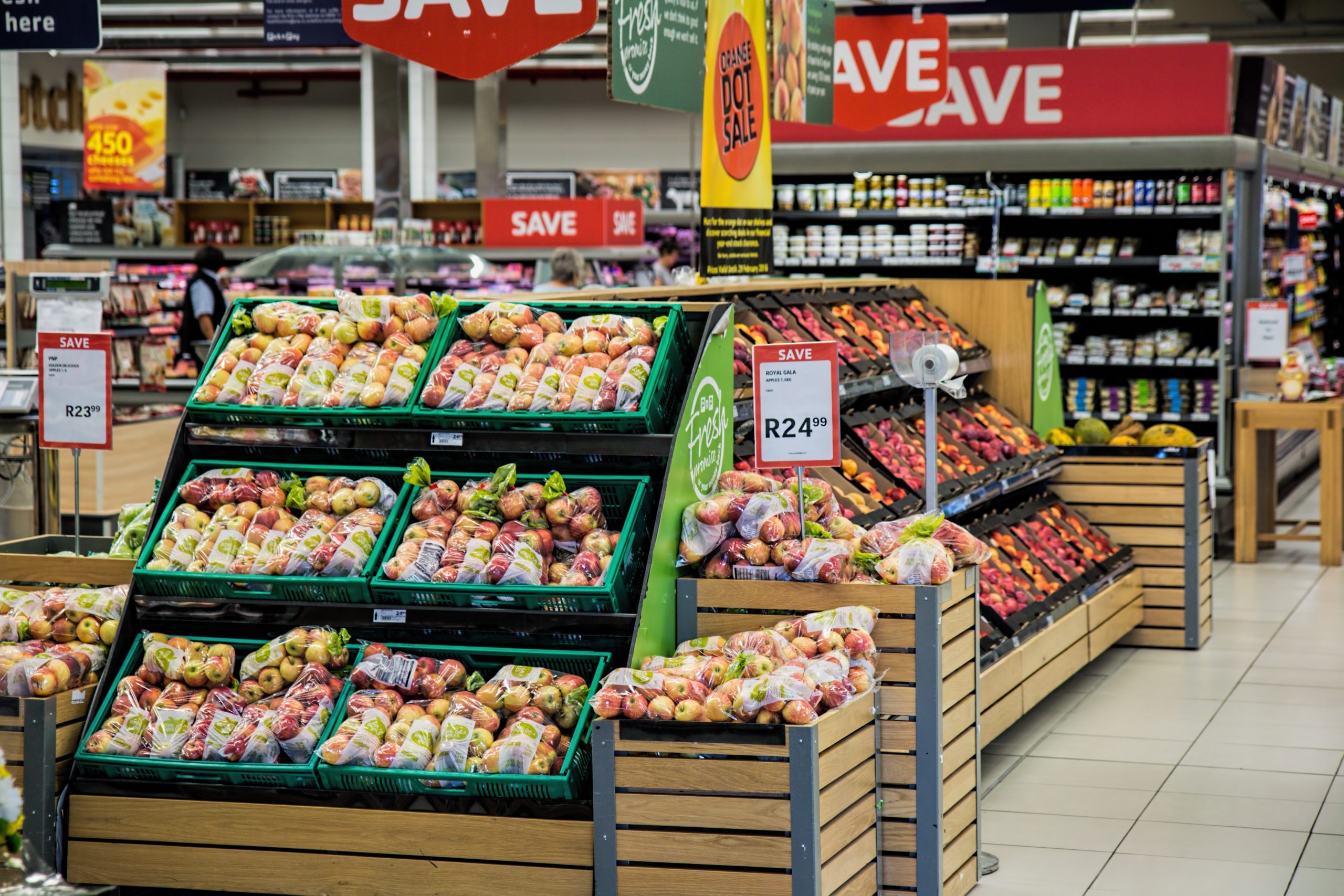 Navigate grocery store